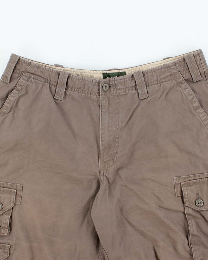 Vintage 2000's Eddie Bauer Wide Leg Cargo Shorts - W36 L11