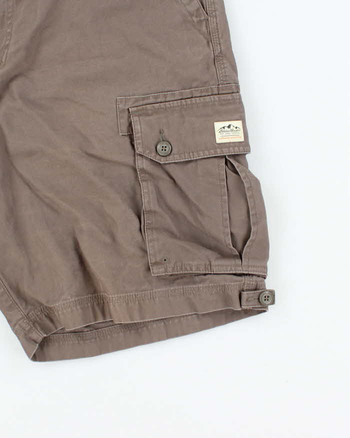 Vintage 2000's Eddie Bauer Wide Leg Cargo Shorts - W36 L11