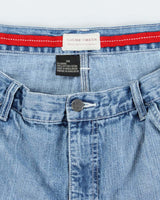 Vintage 2000's Cache Creek Wide Leg Light Wash Denim Cargo Shorts - W38 L11