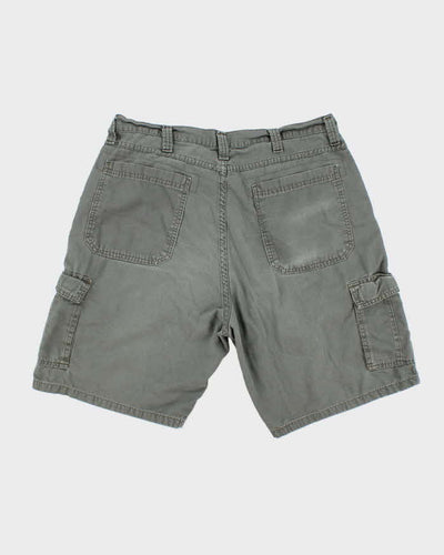 Vintage 2000's Wrangler Wide Leg Faded Cargo Shorts - W34 L10