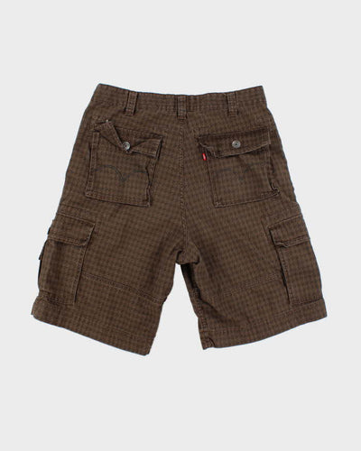Vintage 2000's Levi's Wide Fit Patterned Cargo Shorts - W32 L11