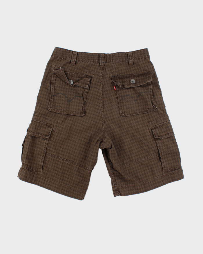 Vintage 2000's Levi's Wide Fit Patterned Cargo Shorts - W32 L11