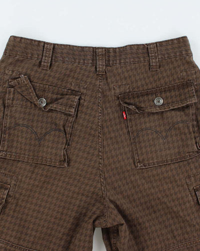 Vintage 2000's Levi's Wide Fit Patterned Cargo Shorts - W32 L11