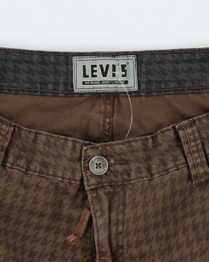 Vintage 2000's Levi's Wide Fit Patterned Cargo Shorts - W32 L11