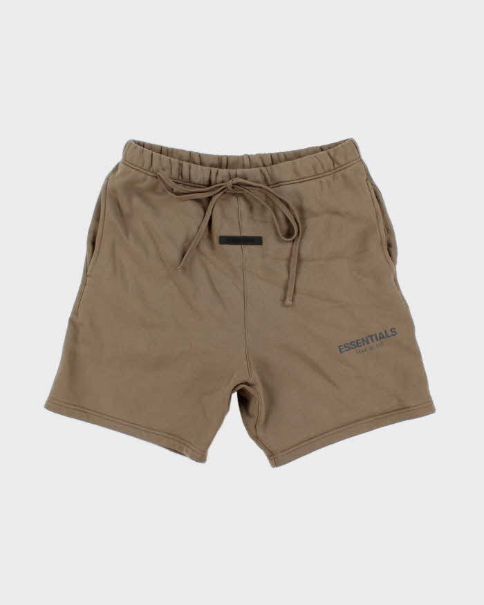 Essentials Fear Of God Drop Crotch Jersey Shorts - M