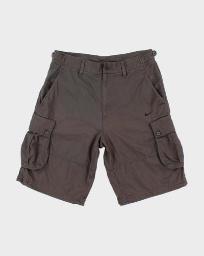 Vintage Y2K Nike Wide Leg Cargo Shorts - L