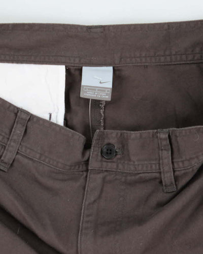 Vintage Y2K Nike Wide Leg Cargo Shorts - L