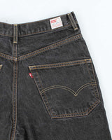 Vintage 2000's Levi's Wide Leg Grey Wash Denim Shorts - W32 L12