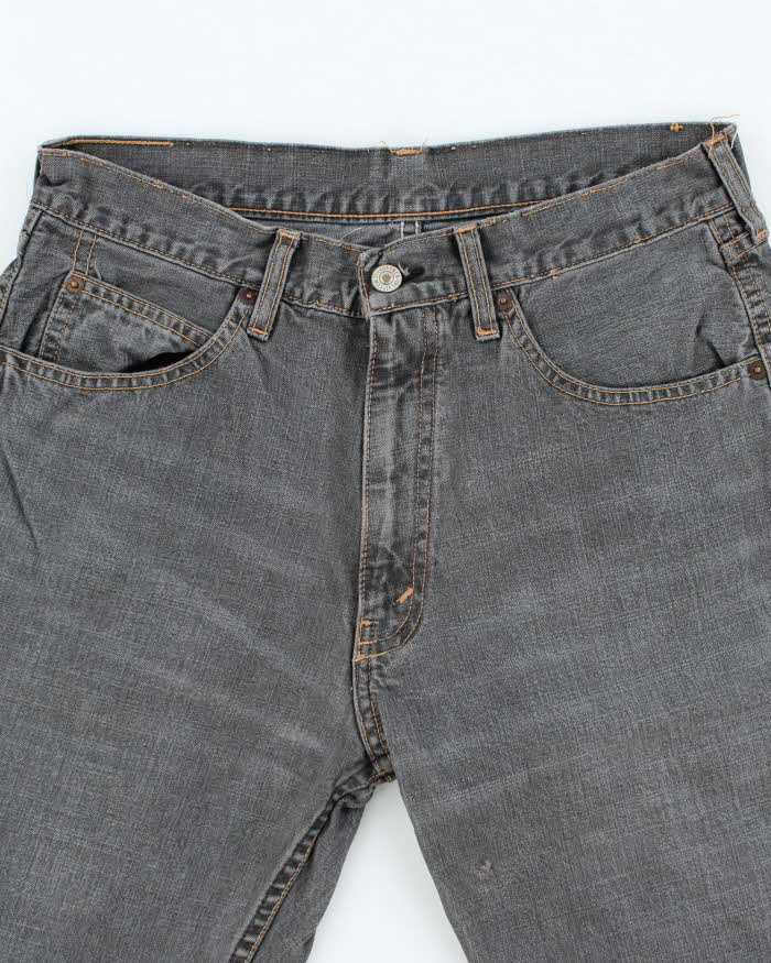 Vintage 2000's Levi's Carpenter Grey Wash Denim Shorts - W30 L15