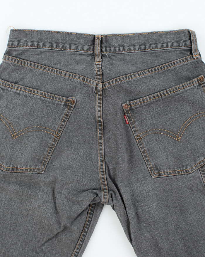 Vintage 2000's Levi's Carpenter Grey Wash Denim Shorts - W30 L15