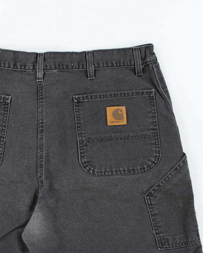 Vintage Carhartt Faded Wide Leg Carpenter Shorts - W36 L7