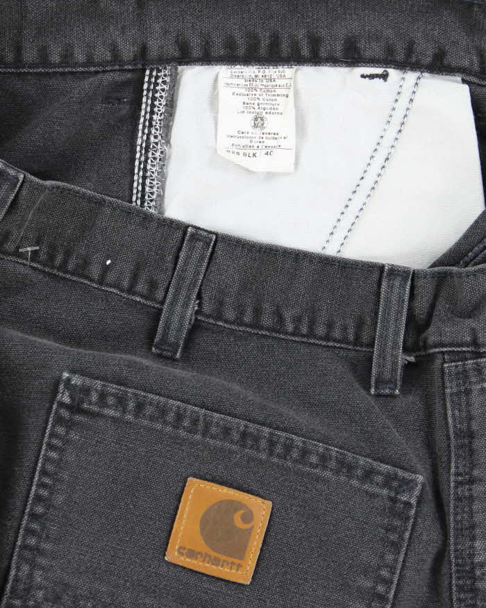 Vintage Carhartt Faded Wide Leg Carpenter Shorts - W36 L7