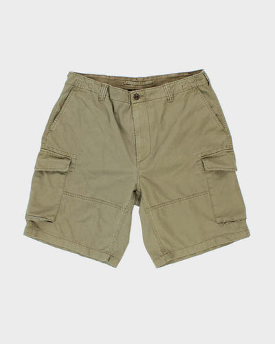 Vintage Y2K Ralph Lauren Wide Leg Green Cargo Shorts - W34 L10