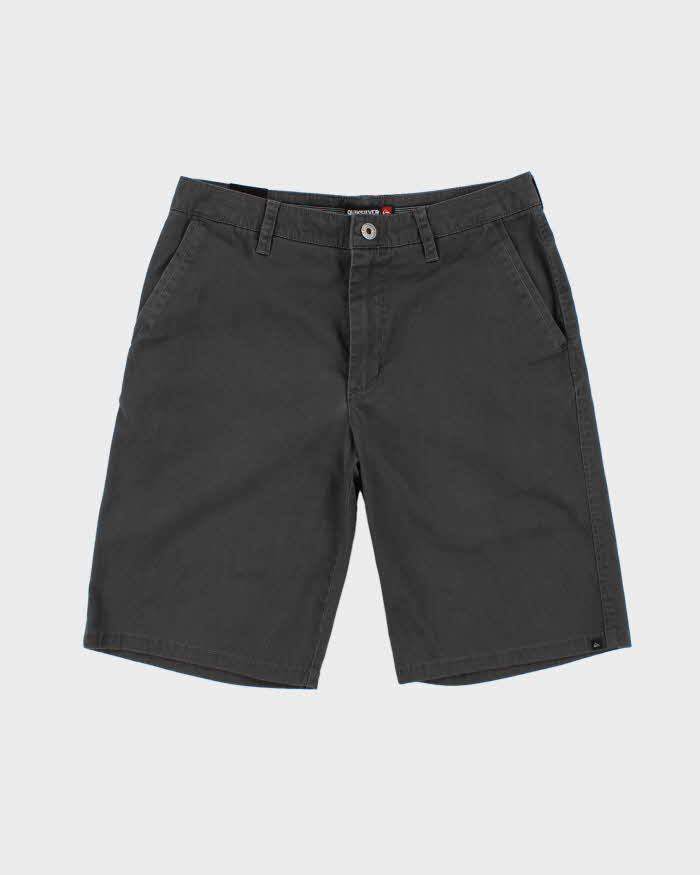 Quiksilver Charcoal Relaxed Shorts - W34