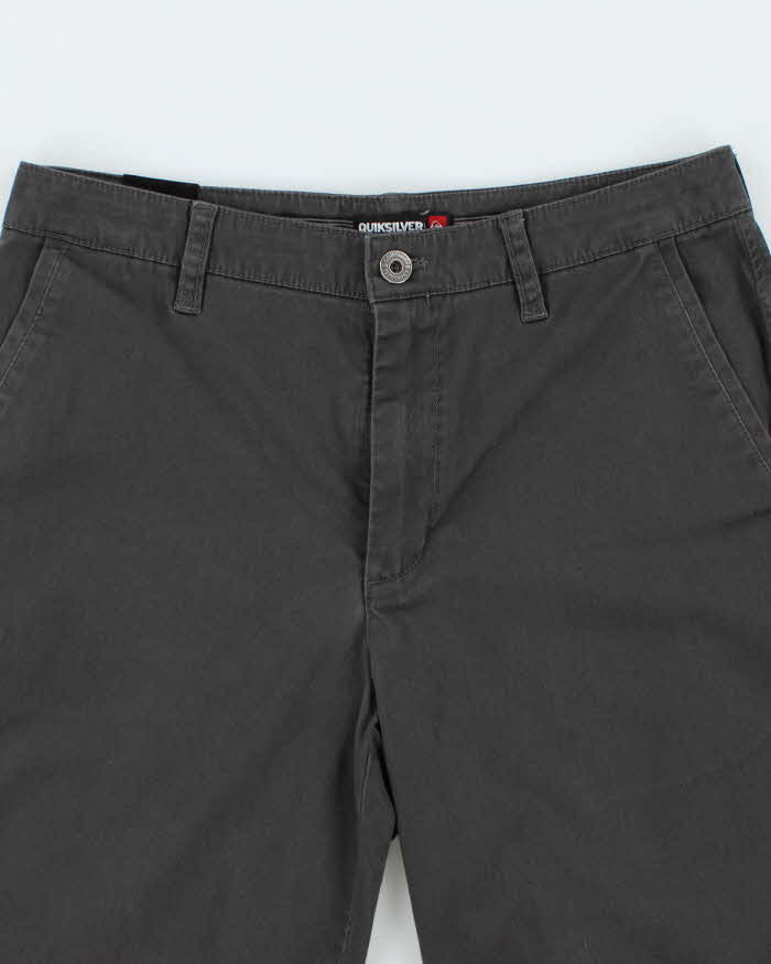 Quiksilver Charcoal Relaxed Shorts - W34