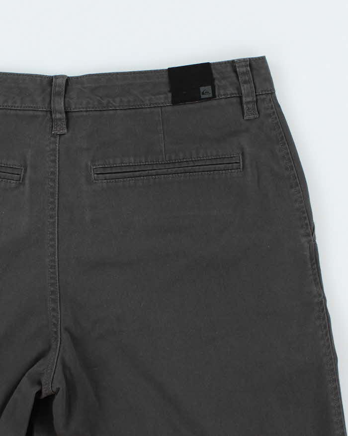 Quiksilver Charcoal Relaxed Shorts - W34