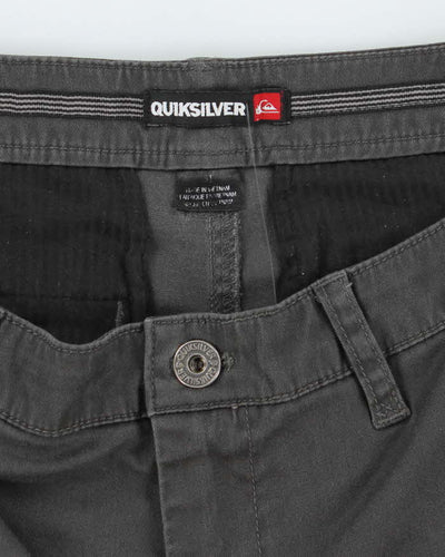 Quiksilver Charcoal Relaxed Shorts - W34