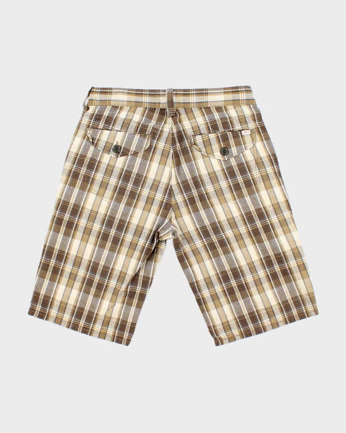 Vintage 00s Levi's Check Shorts - W32