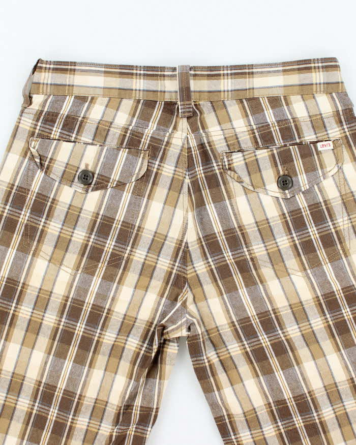 Vintage 00s Levi's Check Shorts - W32