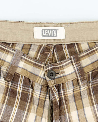 Vintage 00s Levi's Check Shorts - W32
