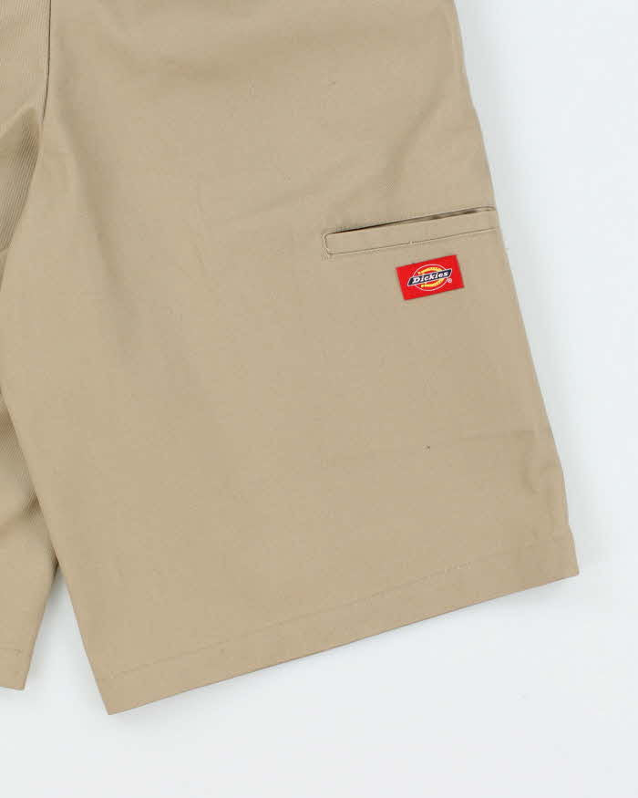 Vintage Y2k Dickies Beige Baggy Shorts - W32 L13