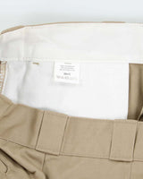 Vintage Y2k Dickies Beige Baggy Shorts - W32 L13