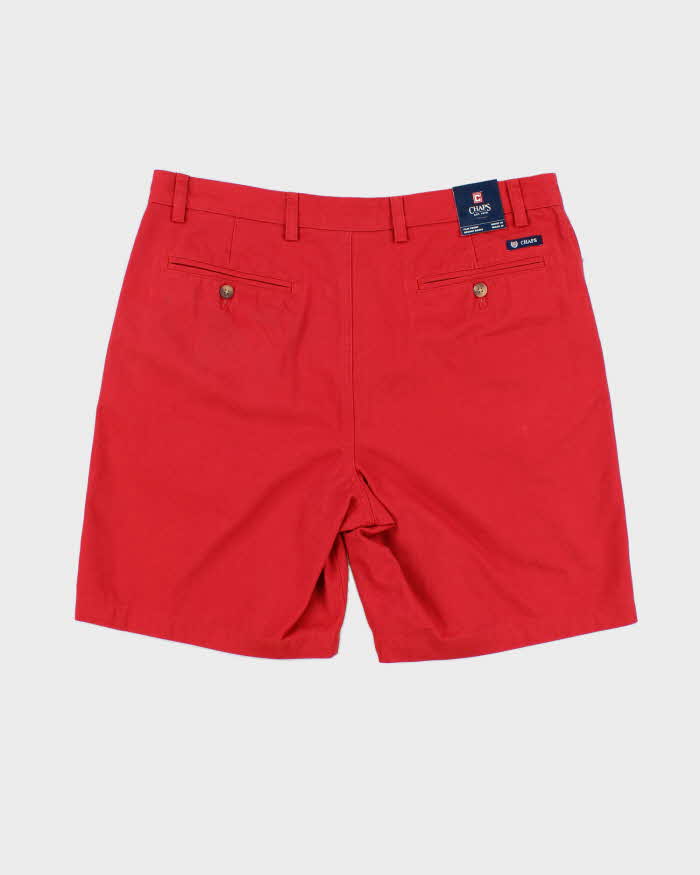 Chaps Deadstock Red Shorts - W36
