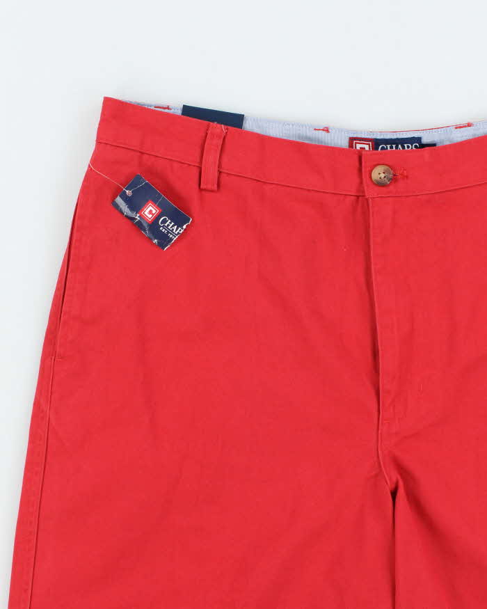 Chaps Deadstock Red Shorts - W36