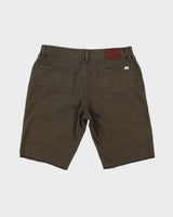 Vintage 2000's Vans Faded Brown Cut Off Chino Shorts - W34 L11