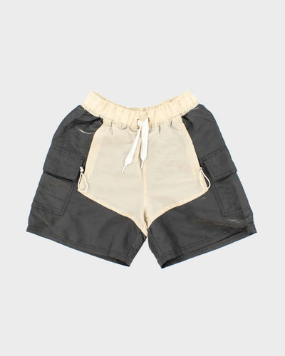 Vintage Y2K Puma Iridescent Lightweight Cargo Sports Shorts - S