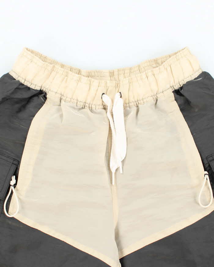 Vintage Y2K Puma Iridescent Lightweight Cargo Sports Shorts - S