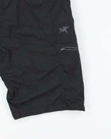 Men's Arc'Teryx Black Sports Shorts - M