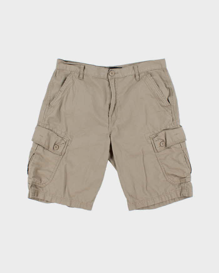 Vintage Calvin Klein Jeans Khaki Loose Fit Cargo Shorts - W32