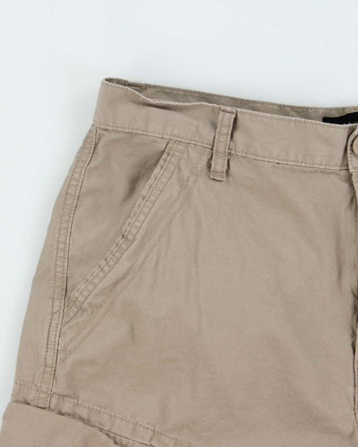Vintage Calvin Klein Jeans Khaki Loose Fit Cargo Shorts - W32