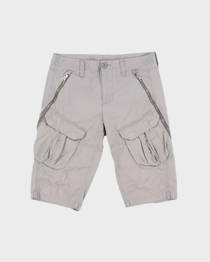 Vintage Armani Exchange Zipper Cargo Shorts - W30
