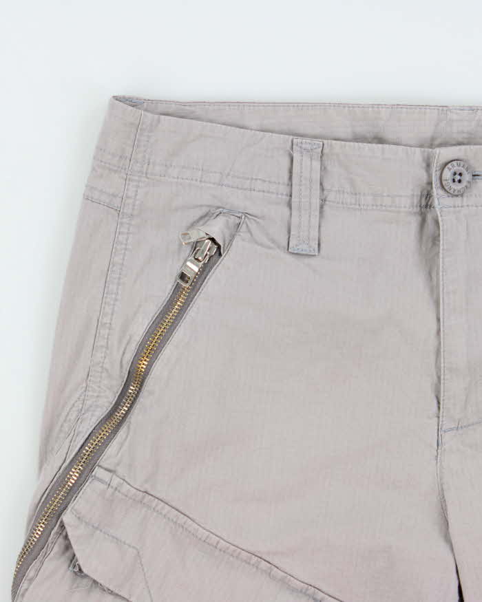 Vintage Armani Exchange Zipper Cargo Shorts - W30