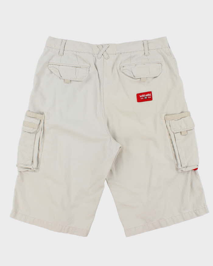 Vintage Y2K 00s Ecko UNLTD Baggy Fit Canvas Cargo Shorts - W38