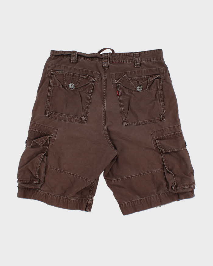 Vintage Y2K 00s Levi's Heavyweight Loose Fit Cargo Shorts - W35