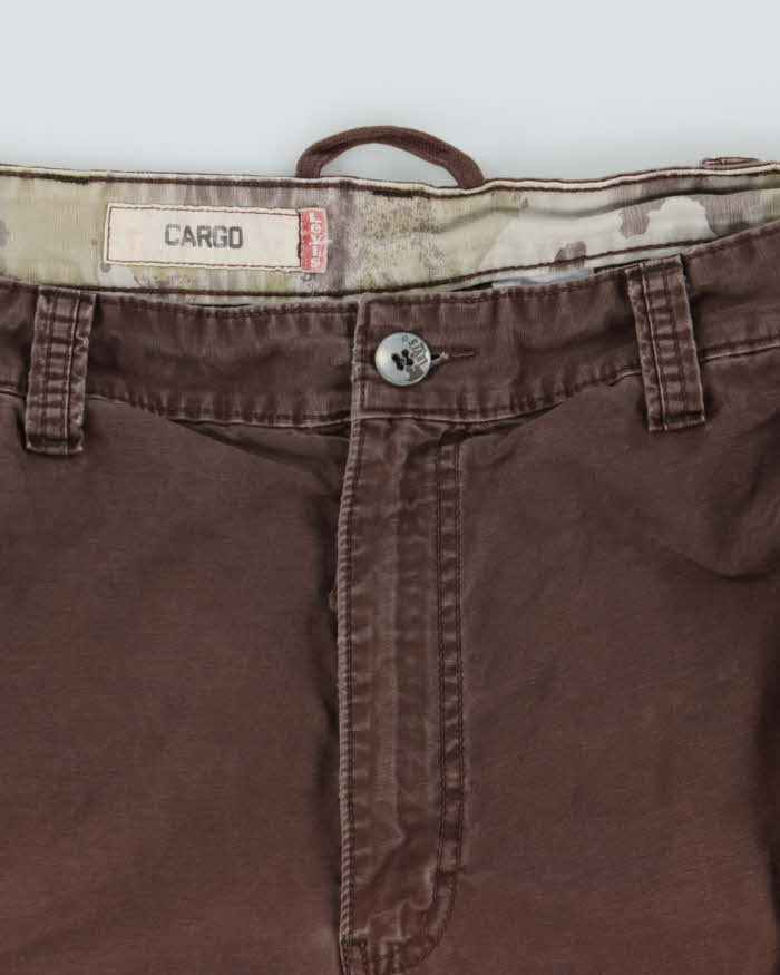 Vintage Y2K 00s Levi's Heavyweight Loose Fit Cargo Shorts - W35