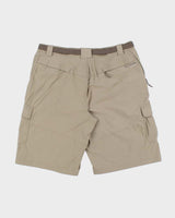 Vintage Y2K 00s Columbia Titanium Omni- Shield Khaki Baggy Fit Technical Cargo Shorts - W36