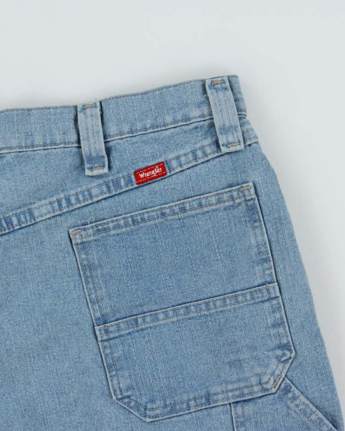 Vintage Y2K 00s Wrangler Baggy Fit Denim Carpenter Shorts - W36
