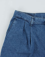 Vintage Y2K 00s Wrangler Pleated Baggy Fit Denim Bermuda Shorts - W36
