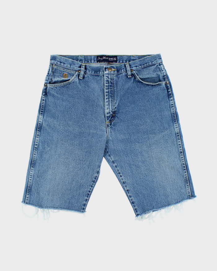 Vintage Y2K 00s Wrangler 13mgs Cowboy Cut Denim Jorts - W34