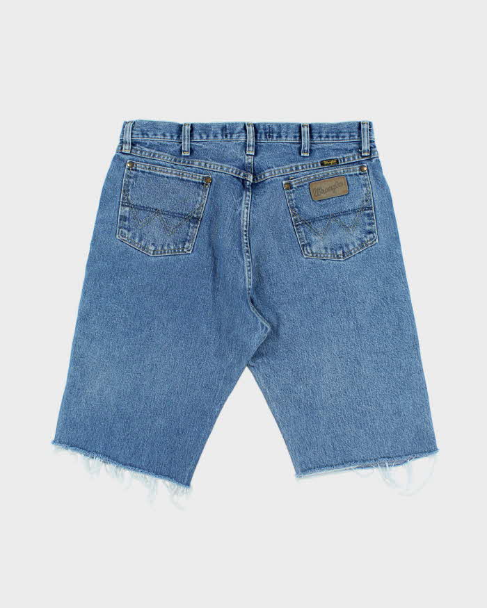 Vintage Y2K 00s Wrangler 13mgs Cowboy Cut Denim Jorts - W34