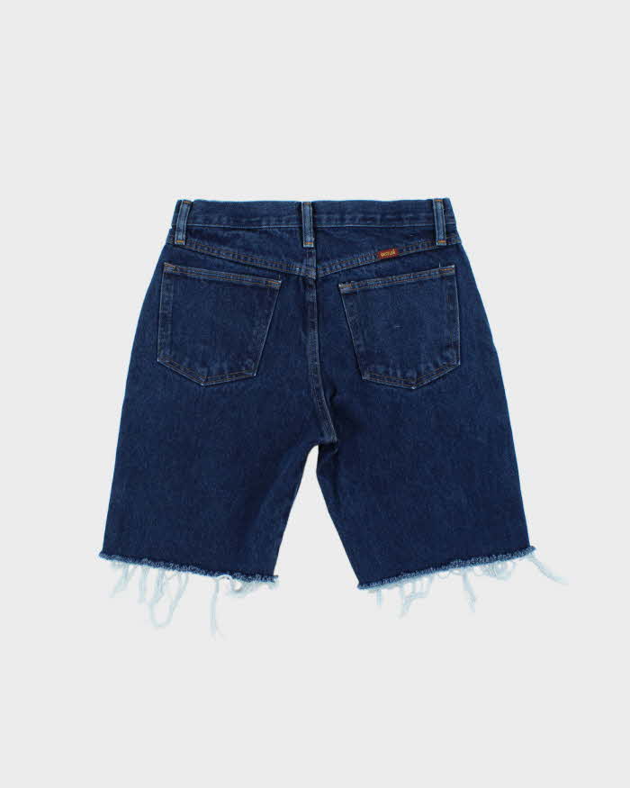 Vintage 1990s Rustler Relaxed Fit Indigo Denim Jorts - W28