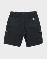Vintage Carhartt B357 Canvas Ripstop Relaxed Fit Carpenter Cargo Shorts - W38