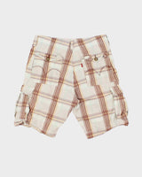 Vintage Y2K 00s Levi's Plaid Loose Fit Cargo Shorts - W34