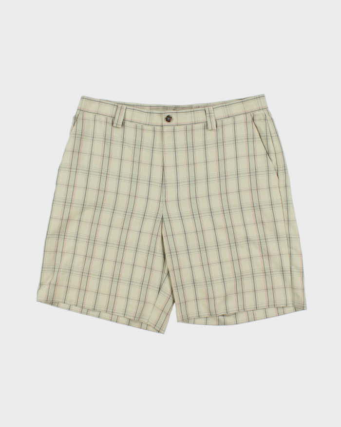Vintage Y2K 00s IZOD XFG Plaid Poly Loose Fit Shorts - W36