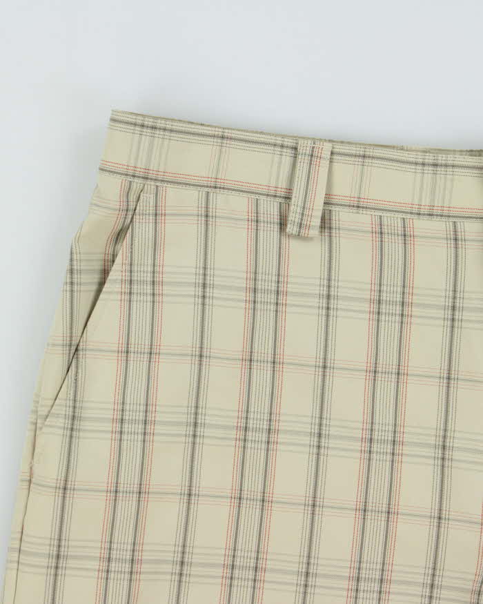 Vintage Y2K 00s IZOD XFG Plaid Poly Loose Fit Shorts - W36