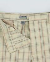 Vintage Y2K 00s IZOD XFG Plaid Poly Loose Fit Shorts - W36